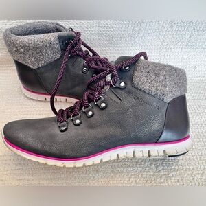 Cole Haan Zerogrand Faribault Wool Hiking Boots Waterproof
Womens Size 10